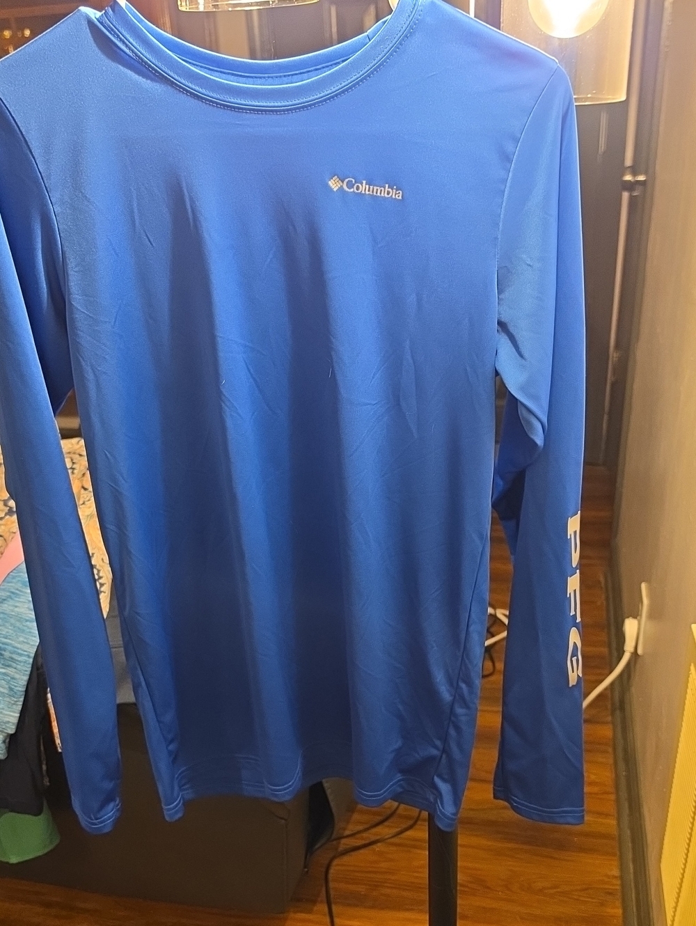 Columbia Long Sleeve Performance Tee - Royal Blue